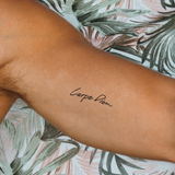Carpe diem Tattoo