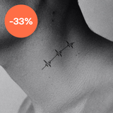 Drei-Wellen Herzschlag Tattoo 🤫