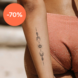 Sonne und Mond gespiegelt Tattoo 🤫