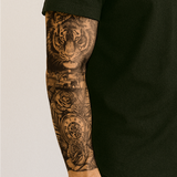 König des Dschungels Tattoo Sleeve