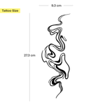 Geisterflamme Tattoo