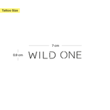 Wild One Tattoo