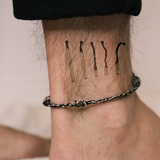 Streichholz brennt runter