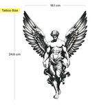 Anmutiger Engel Tattoo