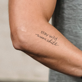 stay wild moon child