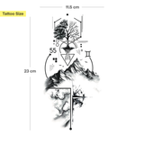 Natur & Geometrie Tattoo