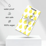 Kleiner Mond, Sterne und Sonne Elemente Tattoo