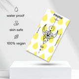 Lotus und Mond Elemente Tattoo