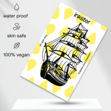 Großes Piratenschiff Tattoo