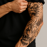 Ungezähmte Stärke Tattoo Sleeve