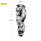 Ungezähmte Stärke Tattoo Sleeve
