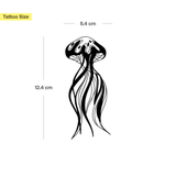 Große Qualle Tattoo
