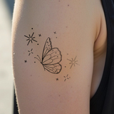 2000 Schmetterling Tattoo