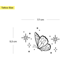 2000 Schmetterling Tattoo