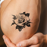 Traditional Rose Tattoo