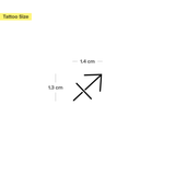 Sternzeichen Schütze Tattoo