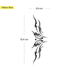 Arschgeweih Schmetterling Tattoo