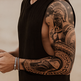 Ehre & Stärke – Sparta Tattoo Sleeve