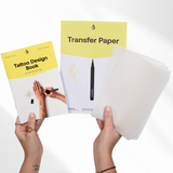 Design Book und Transfer Papier