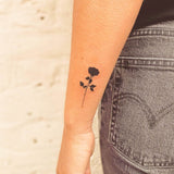 Filled Rose 2-Week-Tattoo Inkster