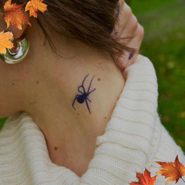 Spinne Profil Tattoo