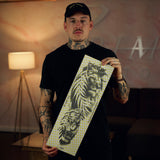 Ungezähmte Stärke Tattoo Sleeve