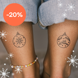 2 Schneekugeln Tattoo 🤫