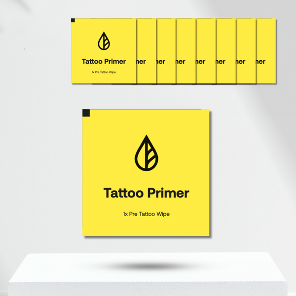 8x Tattoo Primer für saubere Haut & starken Halt