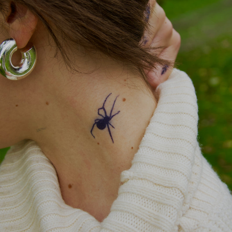 Spinne Profil Tattoo