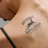 Harry Potter Defense against the Dark Arts Tattoo