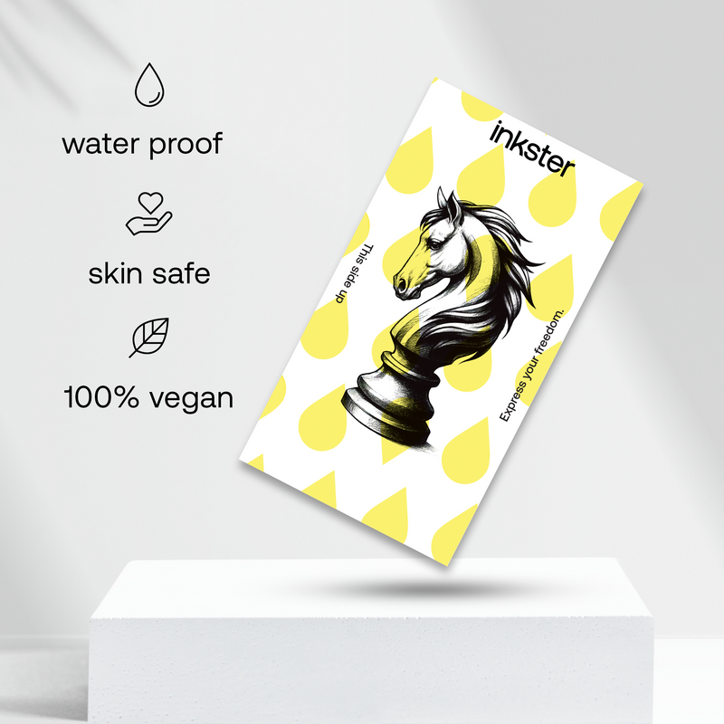 Springer (Schach) Tattoo