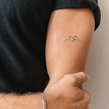 Gletscher Tattoo