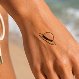 Strohhut Tattoo