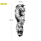 Ungezähmte Stärke Tattoo Sleeve