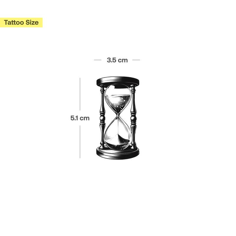 Sanduhr Tattoo