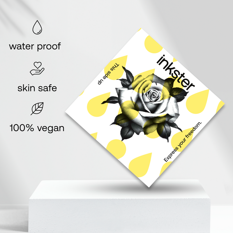 Traditional Rose Tattoo