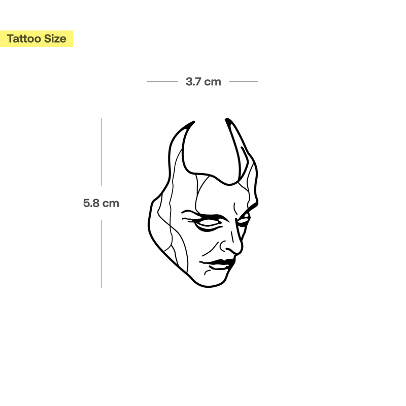 Menschliche Maske