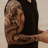 Ehre & Stärke – Sparta Tattoo Sleeve