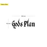 God´s Plan Tattoo