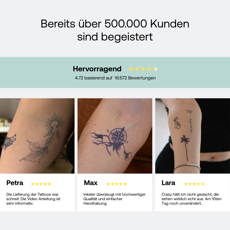 "Believe in yourself" Tattoo